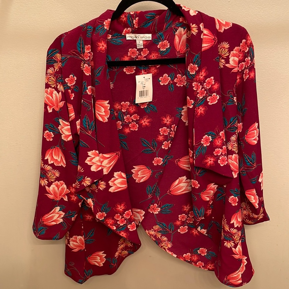 Dressy Flower Cardigan